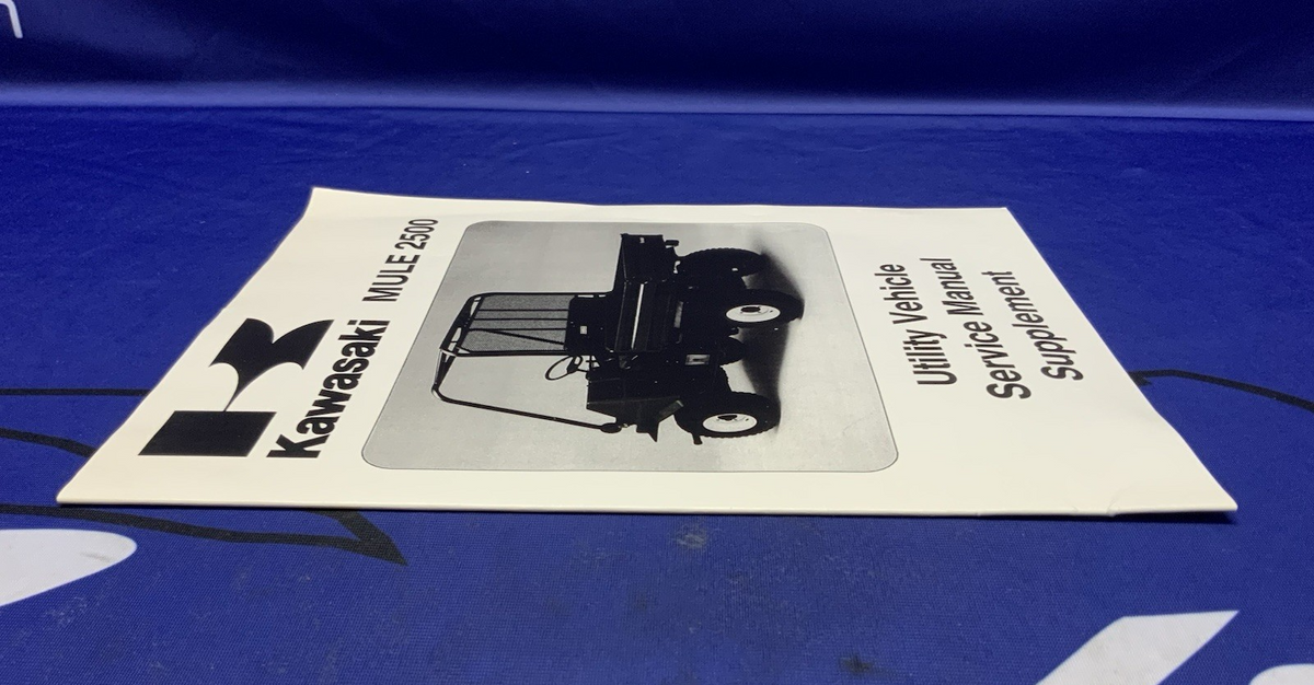 Kawasaki Mule 2500 Service Manual 1994-1999 OEM 99924-1169-51