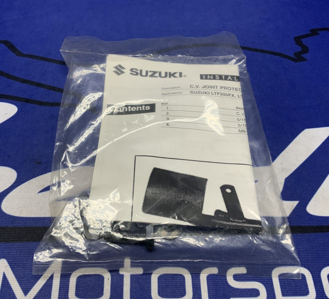 Suzuki CV Joint Protector LTF250FX 2000-2001 OEM 99950-70226
