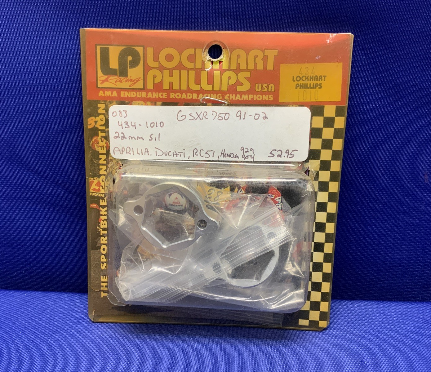 Lockhart Phillips Fork Pre-Load Adjuster Adapter 22mm Silver 434-1010
