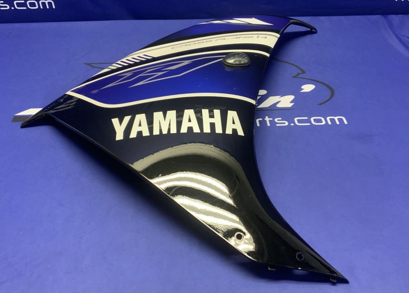 Yamaha Right Upper Fairing (Raven Black) R1 2012-2014 OEM 14B-2835V-10