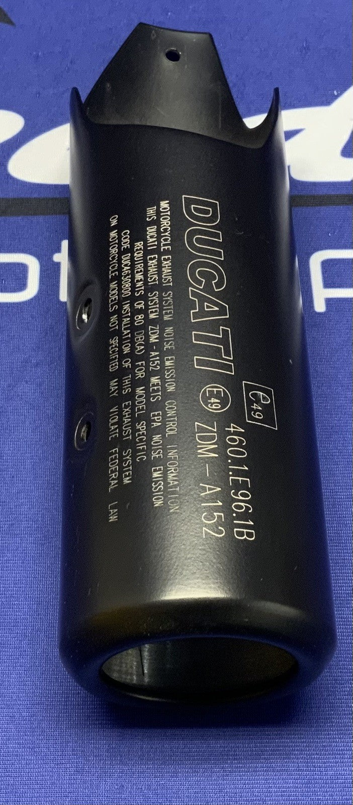 Ducati Exhaust Cover Scrambler 2022 OEM 4601E962BA