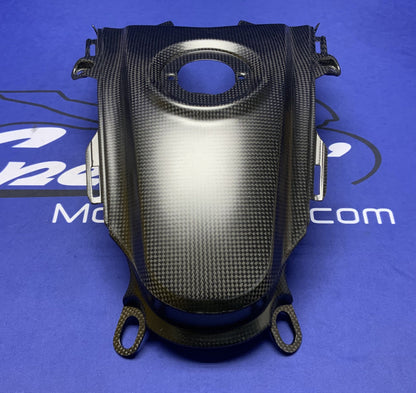 Ducati Carbon Tank Cover 1199 Panigale 2012-2013 OEM 96980151A