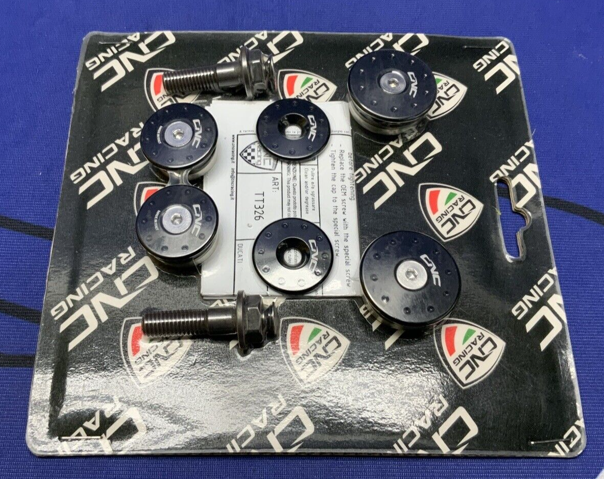 CNC Racing Frame Plugs Hypermotard 939 2016-2018 TT326