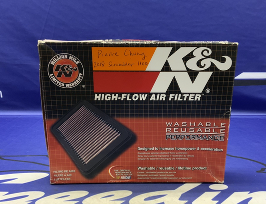 K&N High Flow Air Filter Scrambler 1100 2018-2020 DU-1112