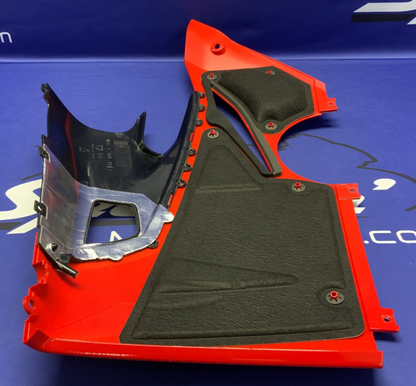 Ducati Left Lower Fairing (RED) Panigale V4 2020-2021 OEM 48019275BA