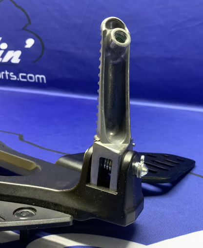 Yamaha Left Rearset (Black) YZF-R6 2012-2024 OEM 2C0-27442-10-00