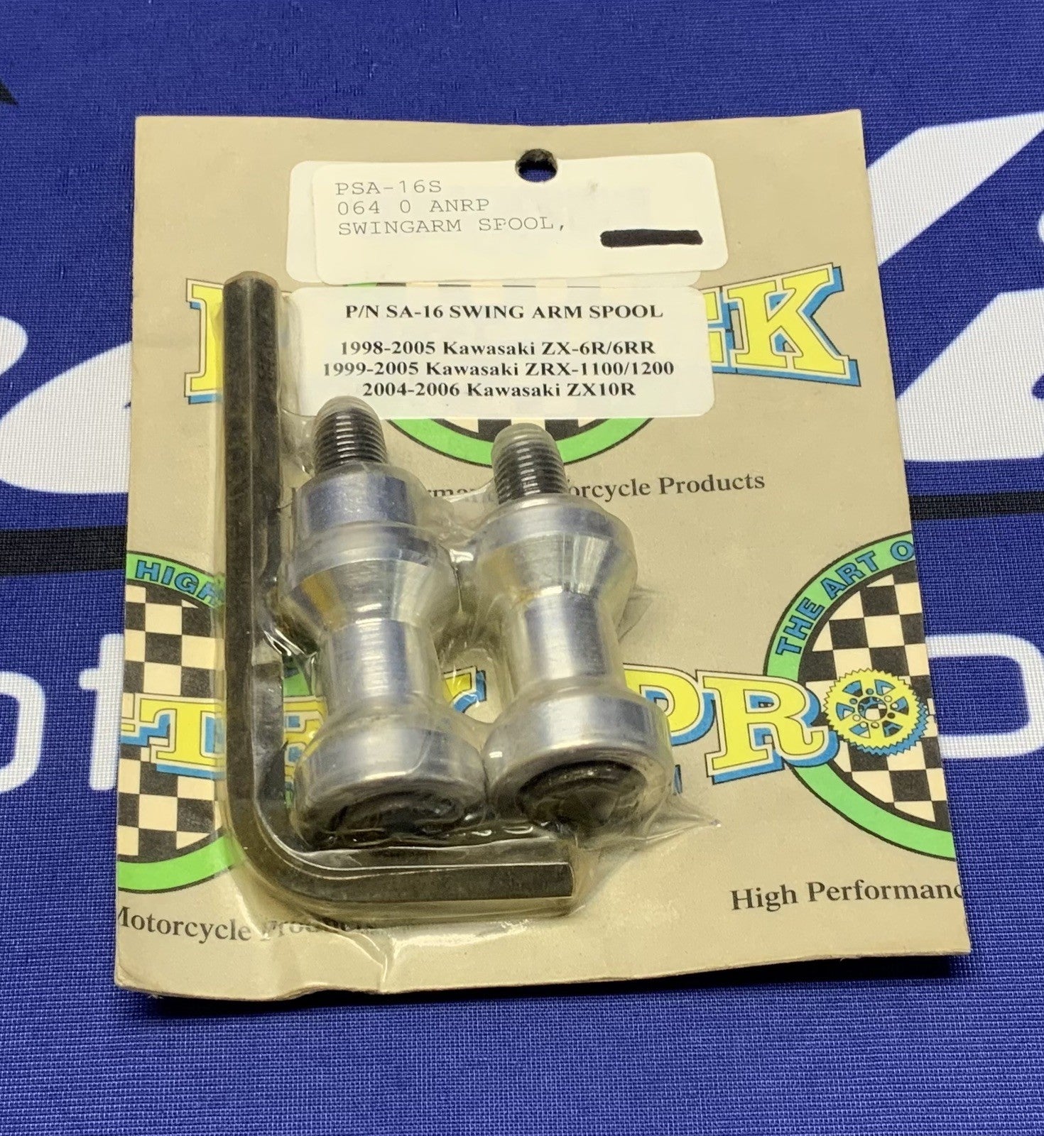 Pro Tek Swing Arm Spool (Silver) ZX-6R 1998-2005 SA-16