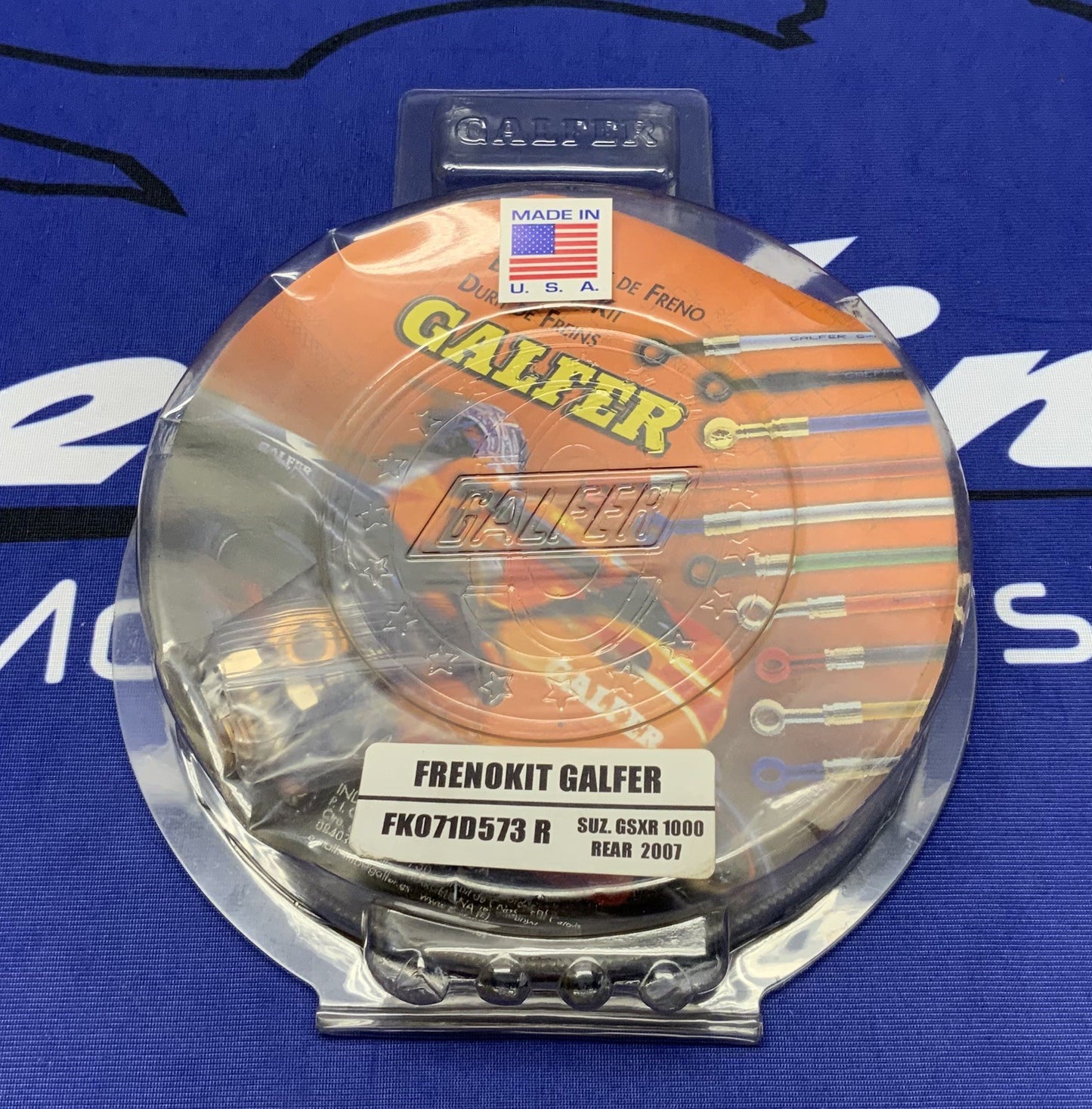 Galfer Rear Brake Line Kit GSX-R 1000 2007-2008 FK071D573R