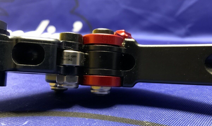 CRG RC2 Brake Lever Standard Black & Red Hypermotard 2007-2008 2RB-513-T-B