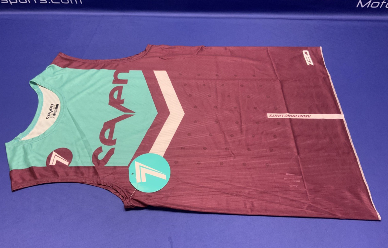 Seven Zero Flite Over Jersey Maroon/ Aqualite (Medium) 2250016625