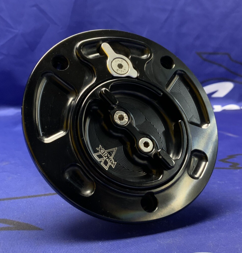 Vortex Racing Gas Cap (Black) YZF-R6 2017-2023 GC620K