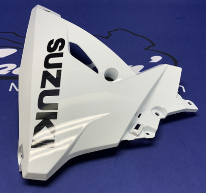 Suzuki Right Lower Fairing (Pearl Tech White) GSX-8R 2026 OEM 94470-25L20-QU2