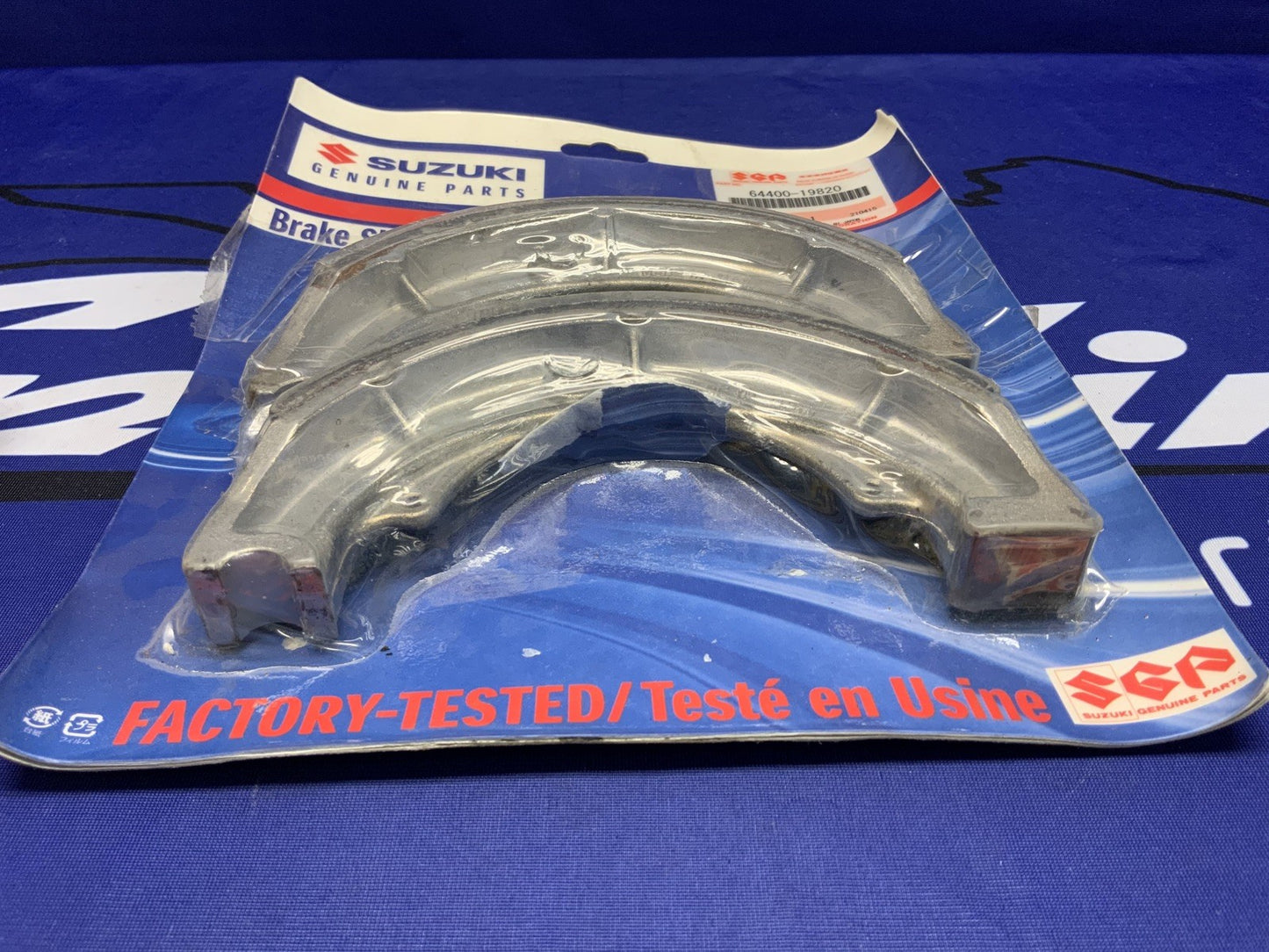 Suzuki Rear Brake Shoes QuadRunner LT-F250 1987-2002 OEM 64400-19820