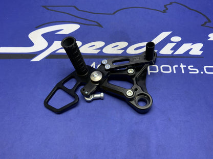 Woodcraft Left Rearset Assembly 790 Duke 17-26, 890 Duke/R 2020-2023 05-0790L