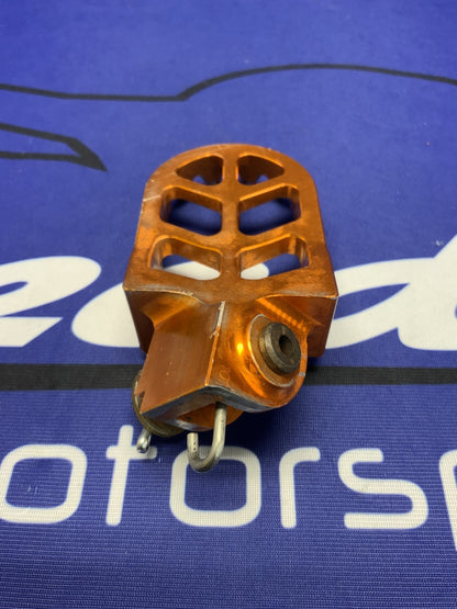 KTM Footrest Pegs Orange 125/250/450 2007-2012 OEM 5030314013390