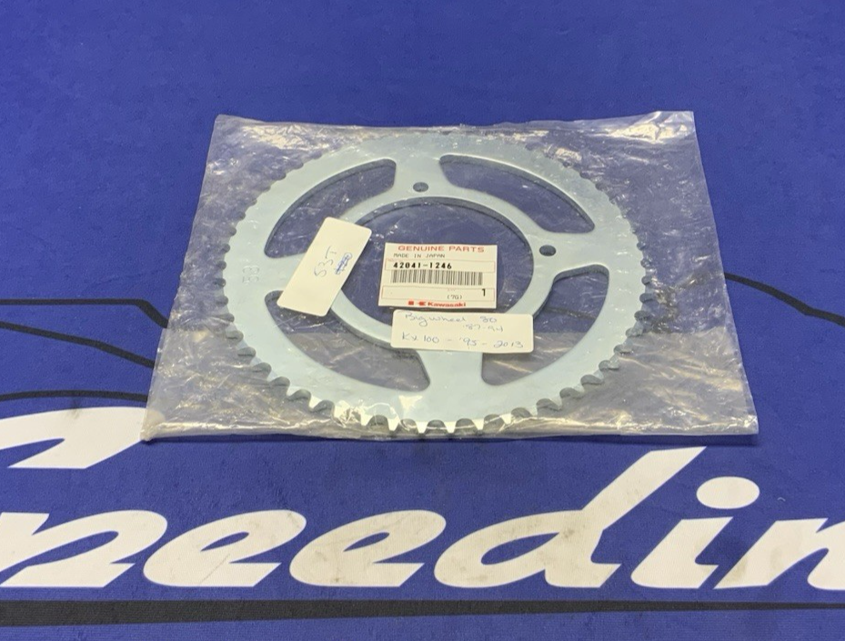 Kawasaki Rear Wheel Drive Sprocket KX100 1995-2021 OEM 42041-1246