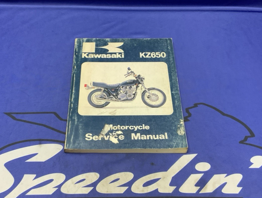 KawasakiKZ650 Service Manual 1981 OEM 99924-1028-01