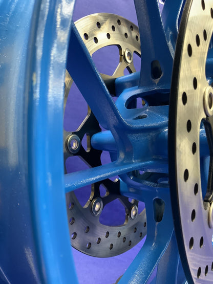 Suzuki Front Wheel W/ Rotors (Blue) GSX-8R 2024-2026 OEM 54111-25L00-QZB