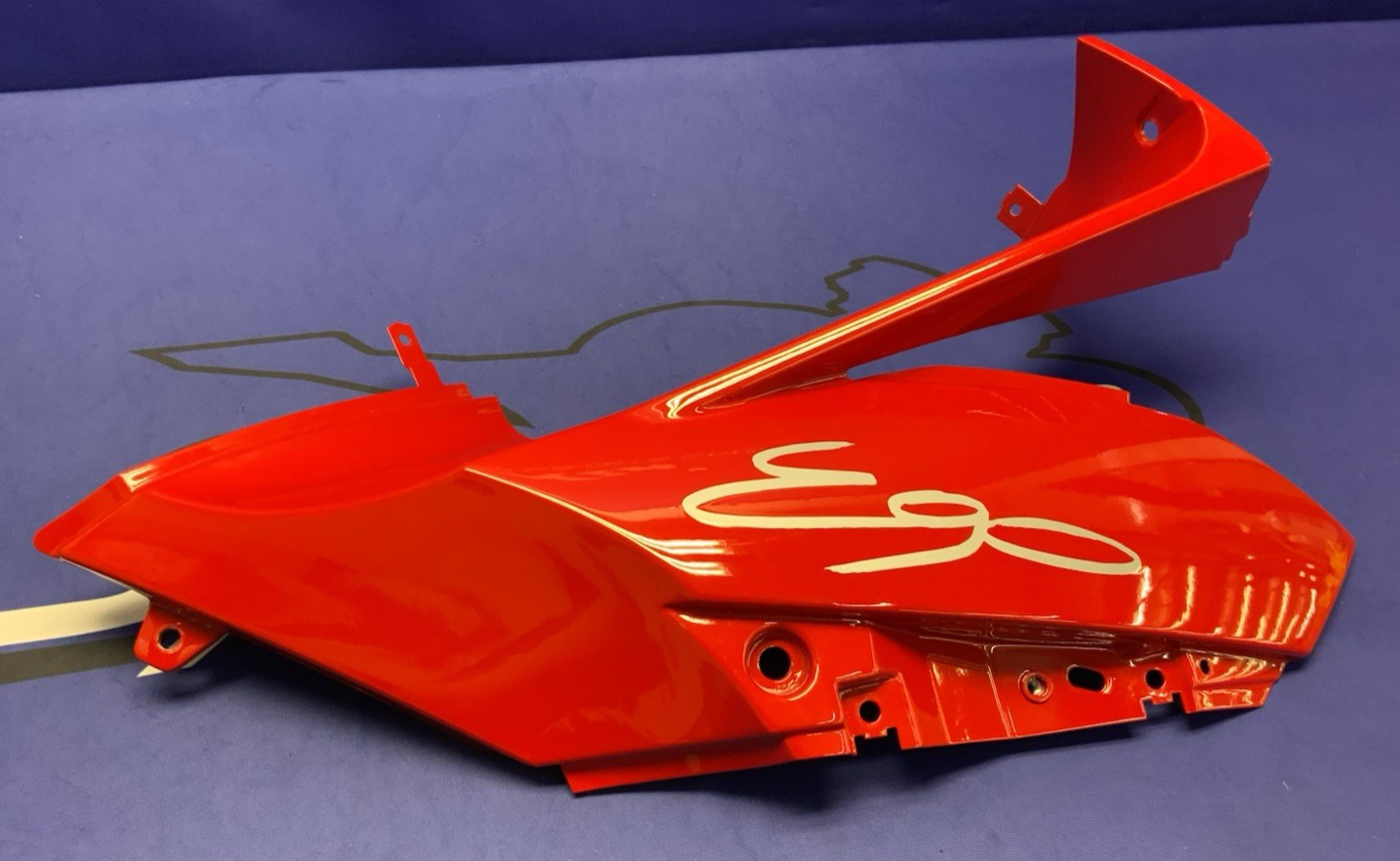 Energica Left Rear Tail Fairing (Red) EGO 2020-2026