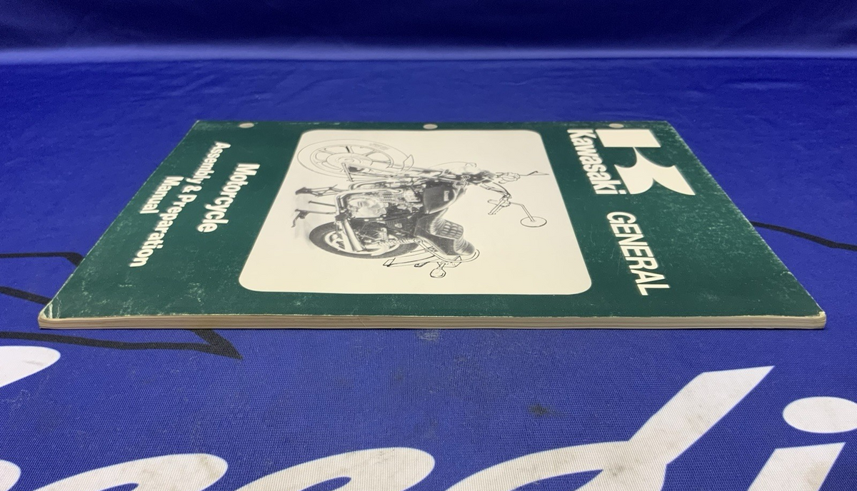 Kawasaki General Assembly & Prep Manual 1983-1994 OEM 99931-1064-02