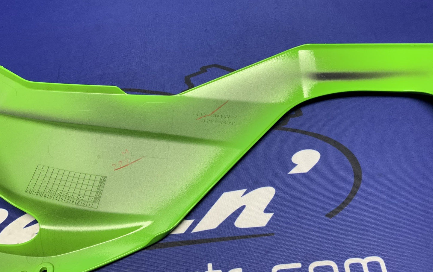 Kawasaki Left Lower Fairing (Green) ZX-6R 2019-2026 OEM 55028-0850-777