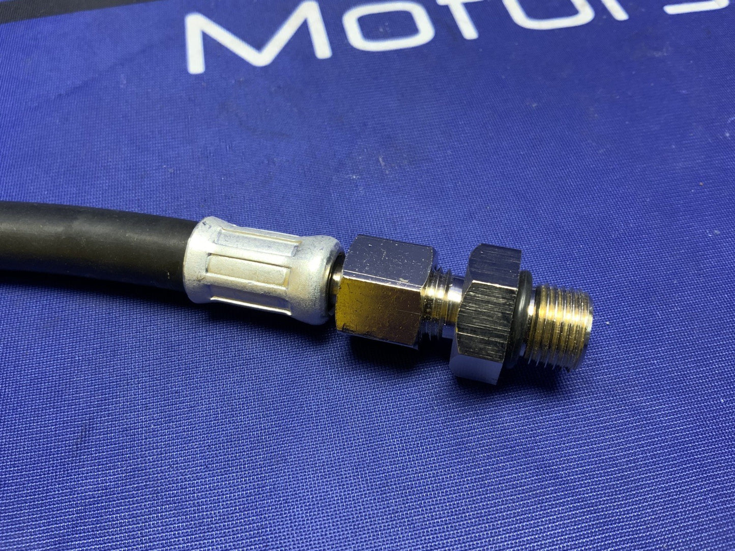 Suzuki Oil Pressure Hose and Adapter OEM 09915-74521