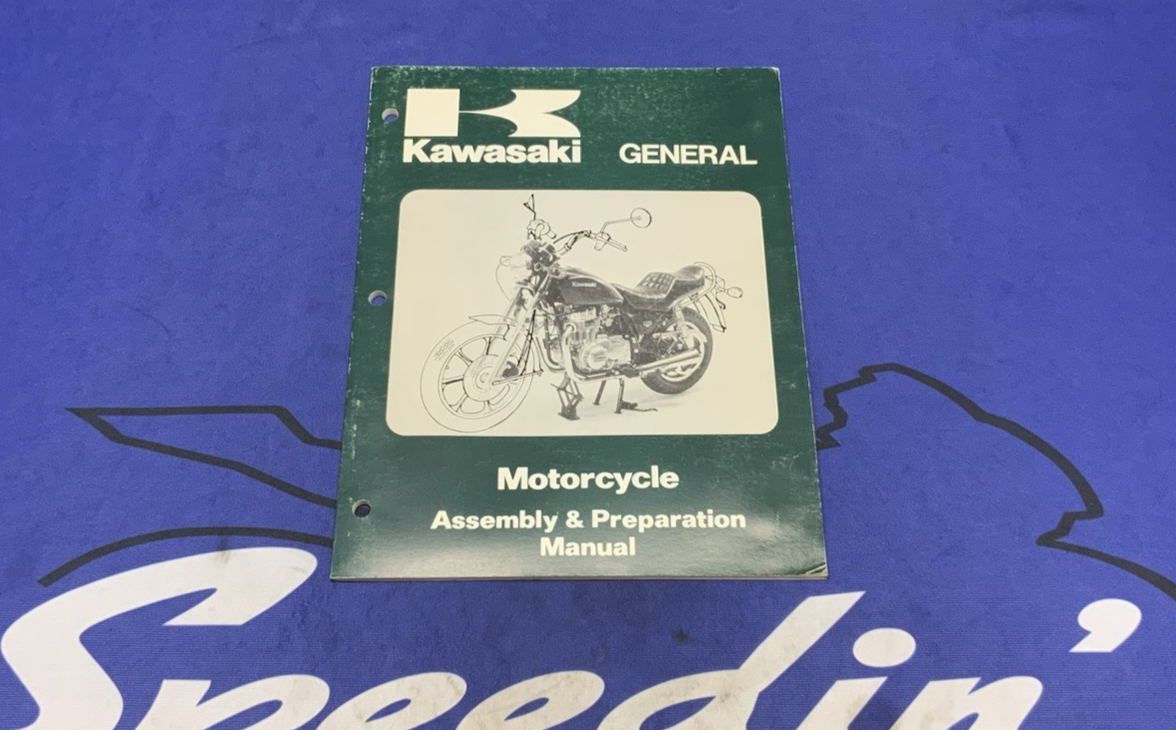 Kawasaki General Assembly & Prep Manual 1983-1994 OEM 99931-1064-02