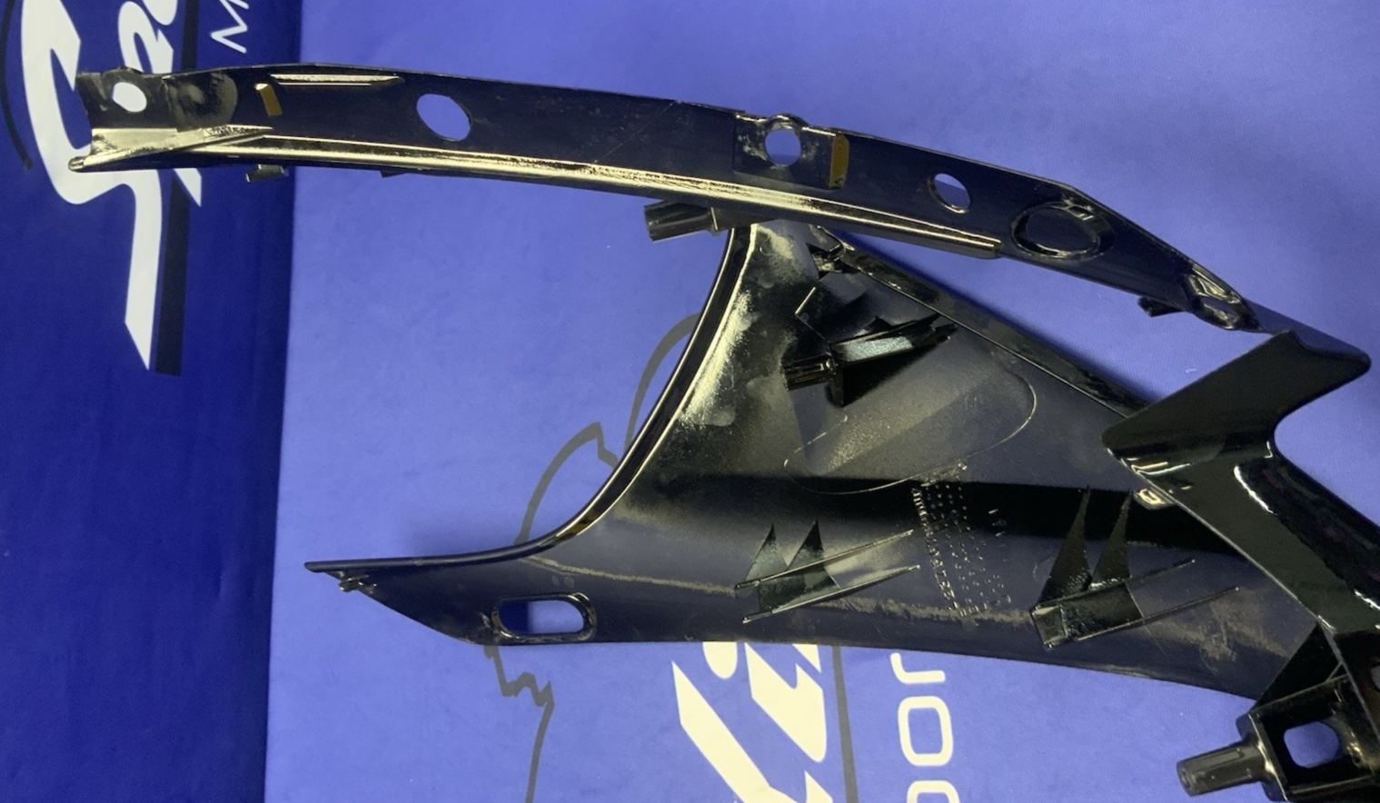 Yamaha Front Upper Fairing (Raven Black) R1 2012-2014 OEM 1KB-2835G-00-P3