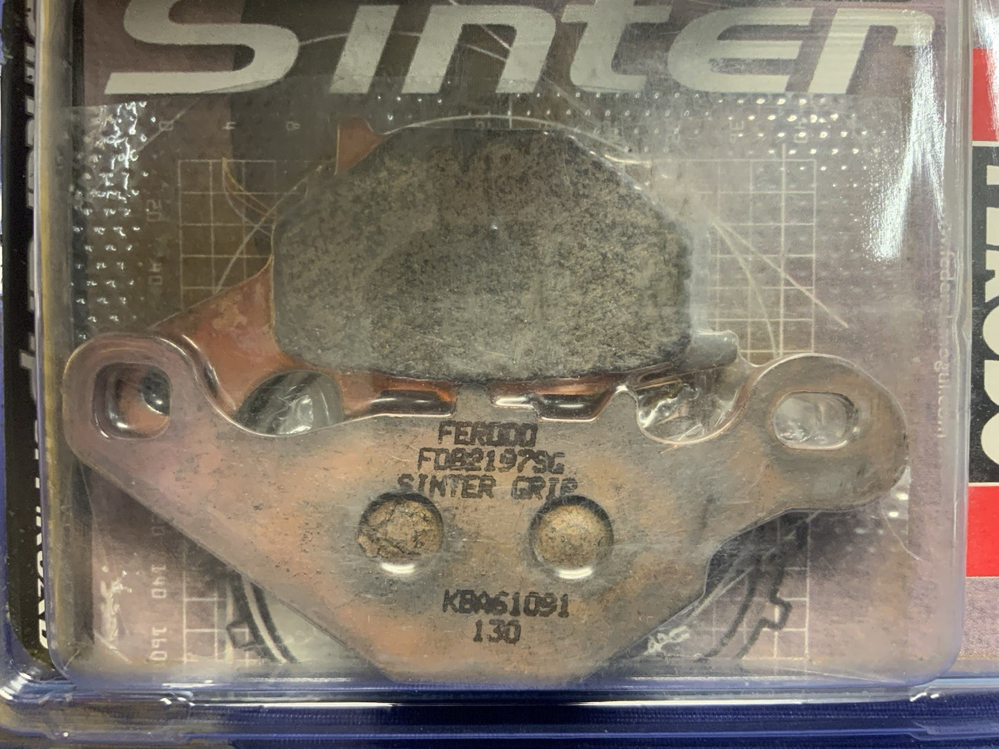 Ferodo Off-Road Sinter Grip Brake Pads Honda CRF 250R 2004-2015 FDB2197SG