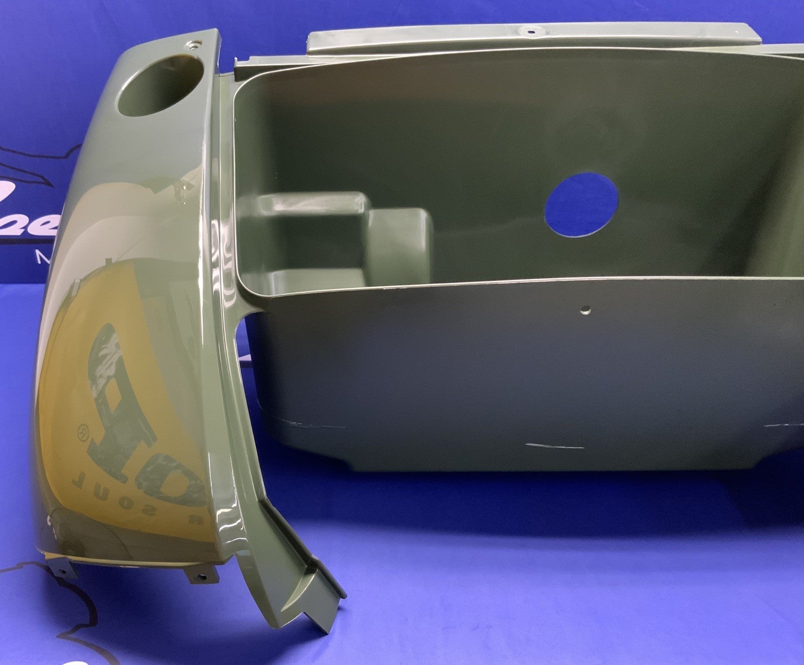 Kawasaki Front Fender Storage Mule 600 2008-2012 OEM 35004-0048-6A