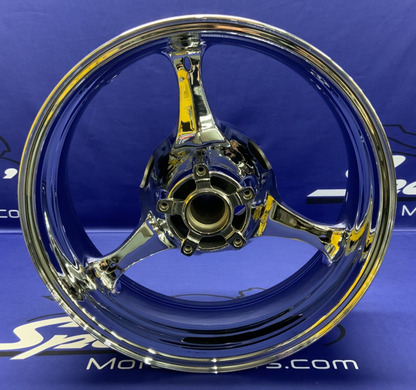 Suzuki Front & Rear Wheel (Chrome) GSX-R 1000 2005-2008 OEM CRRM-GSXR1K05