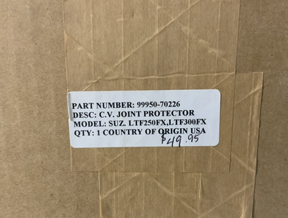 Suzuki CV Joint Protector LTF250FX 2000-2001 OEM 99950-70226