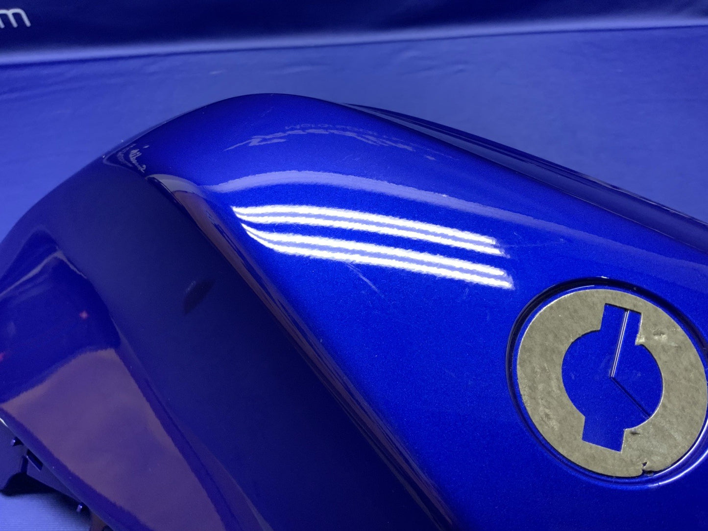 Yamaha Right Tank Fairing (Blue) YZF-R7 2022-2025 OEM BEB-24139-00-P0