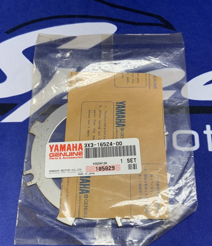Yamaha Clutch Plate YT125 1980-1985 OEM 3X3-16524-00-00