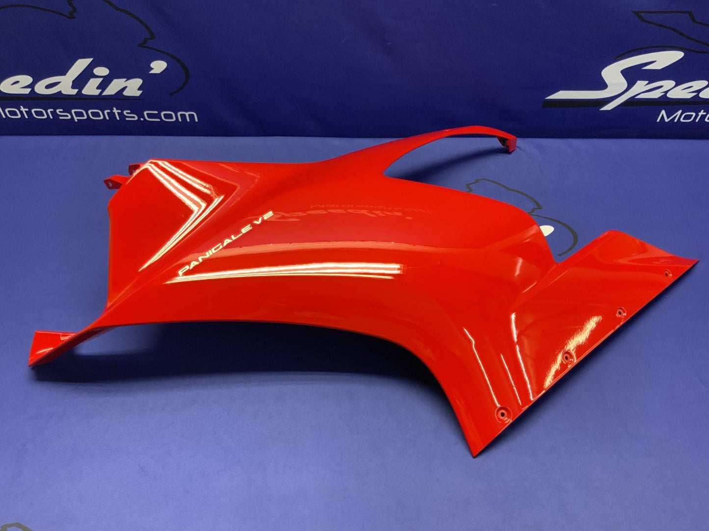 Ducati Left Upper Fairing Red Panigale V2 2020-2025 OEM 4801A871AB-2