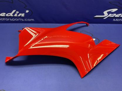 Ducati Left Upper Fairing Red Panigale V2 2020-2025 OEM 4801A871AB-2