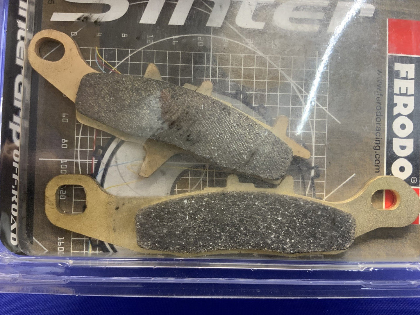 Ferodo Off-Road Sinter Grip Brake Pads Kawasaki KX100 1997-2021 FDB2080SG