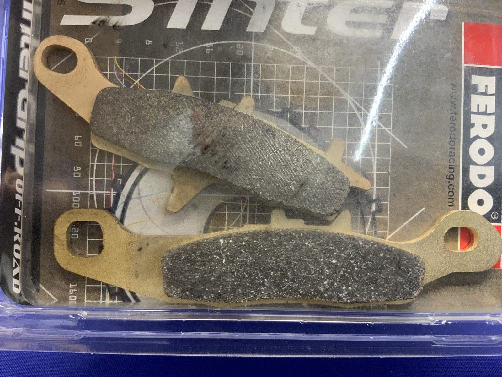 Ferodo Off-Road Sinter Grip Brake Pads Kawasaki KX100 1997-2021 FDB2080SG