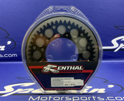 Renthal Rear Sprocket 49T (Black) 890 Duke R 2020-2023 224U-520-49GPBK