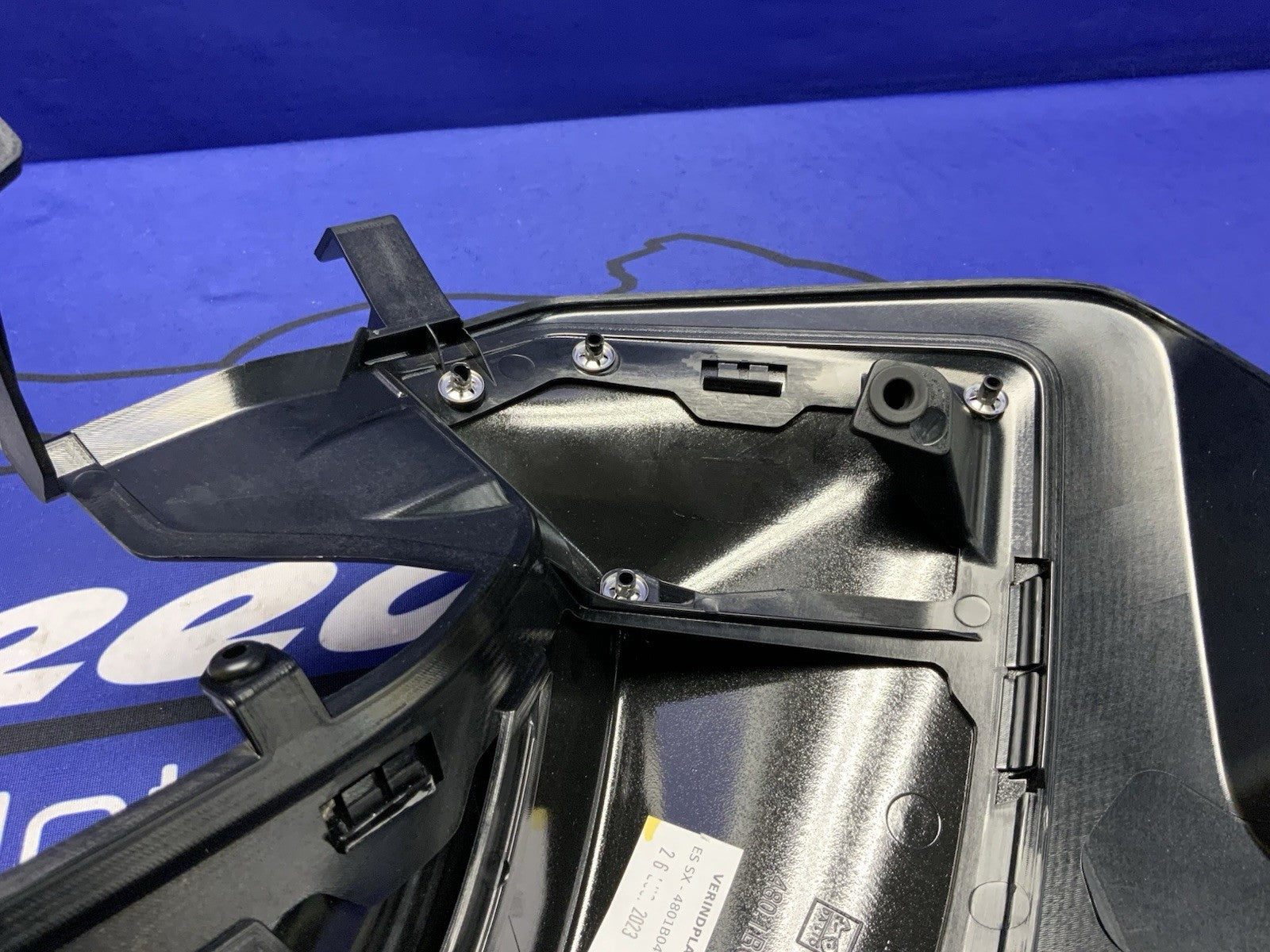 Ducati Left Tank Fairing (Thrilling Black) Panigale V2 20-25 OEM 4801B041AD-2