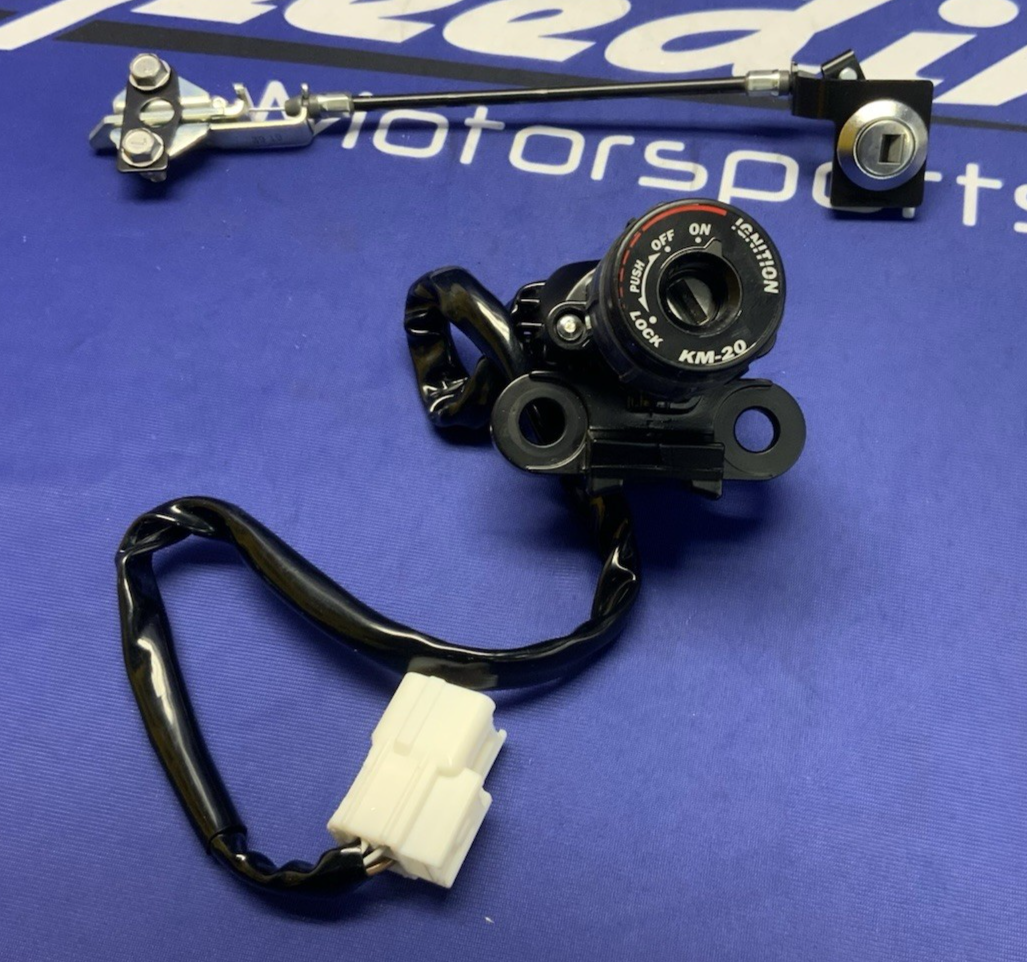 Kawasaki Lock Set W/ Two Keys ZX-6R/RR 2024-2026 OEM 27048-5306