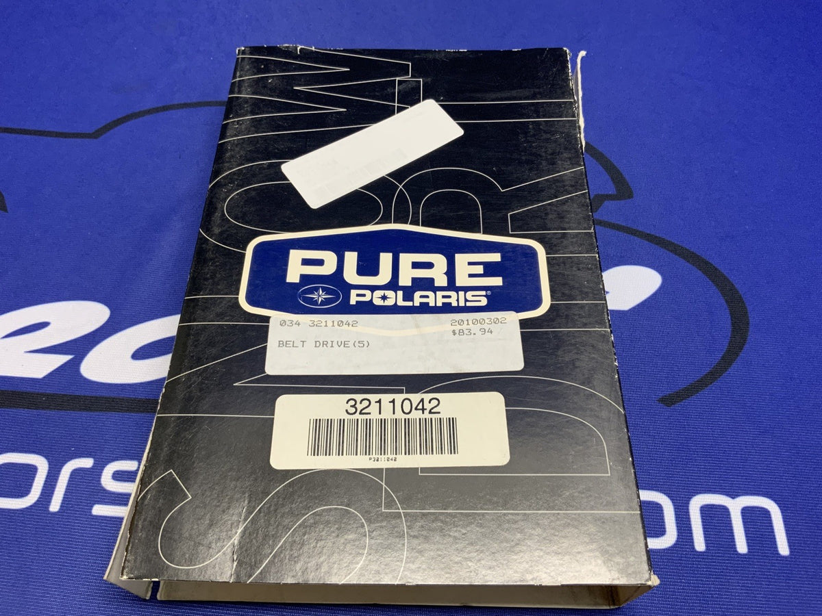 Polaris Snowmobile CVT Drive Belt Indy 400 1985-1997 OEM 3211042