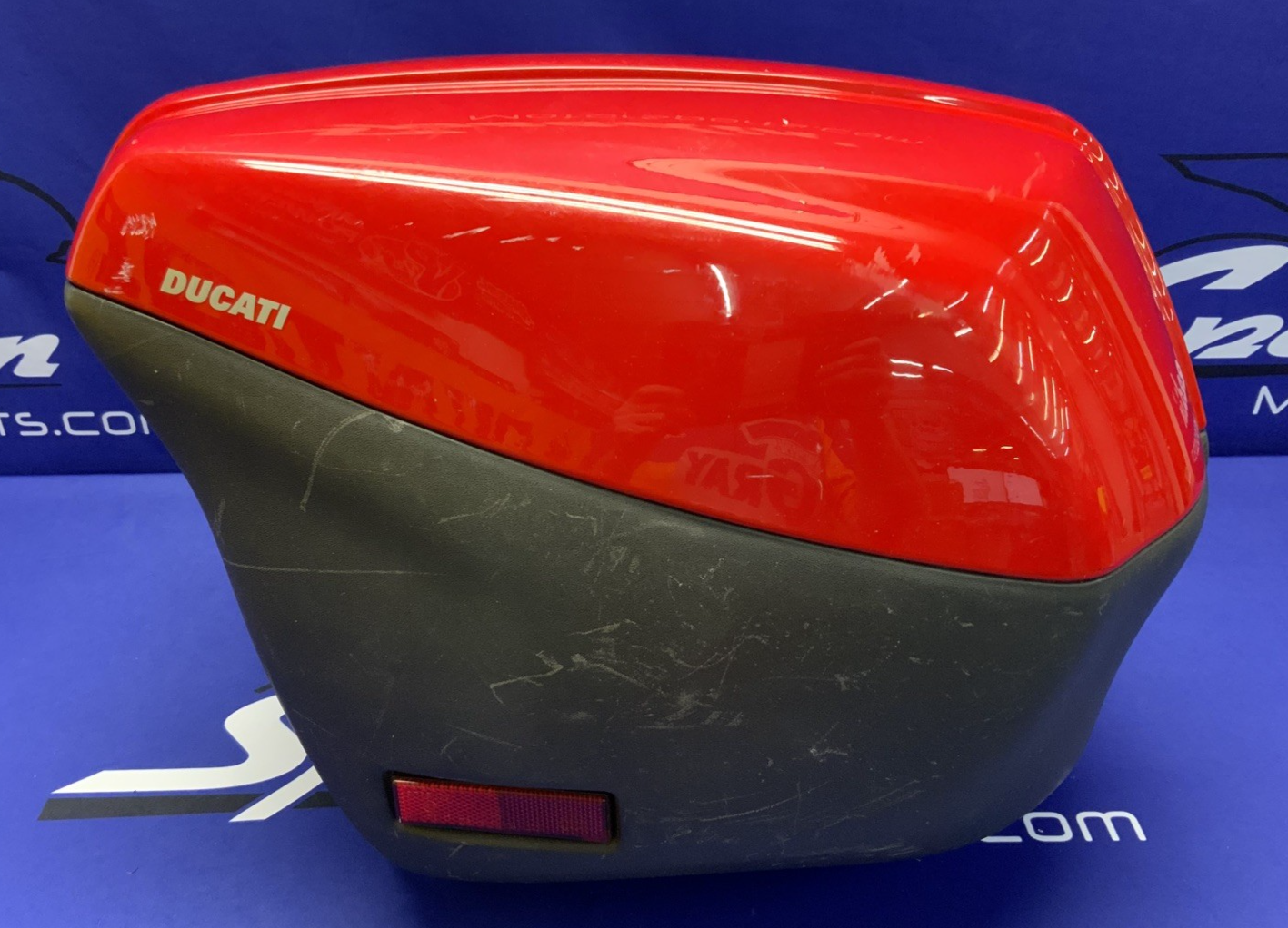 Ducati Saddle Bag Set (Red) STAS 2001-2005 OEM 69810151A/6981016A