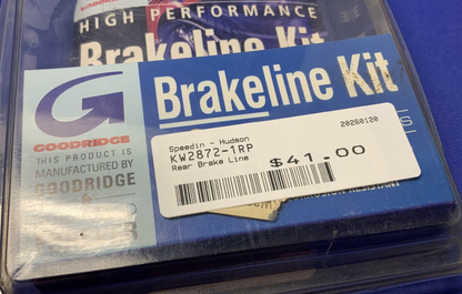 Goodridge Rear Brake Line ZX-14 2006 KW2872-1RP