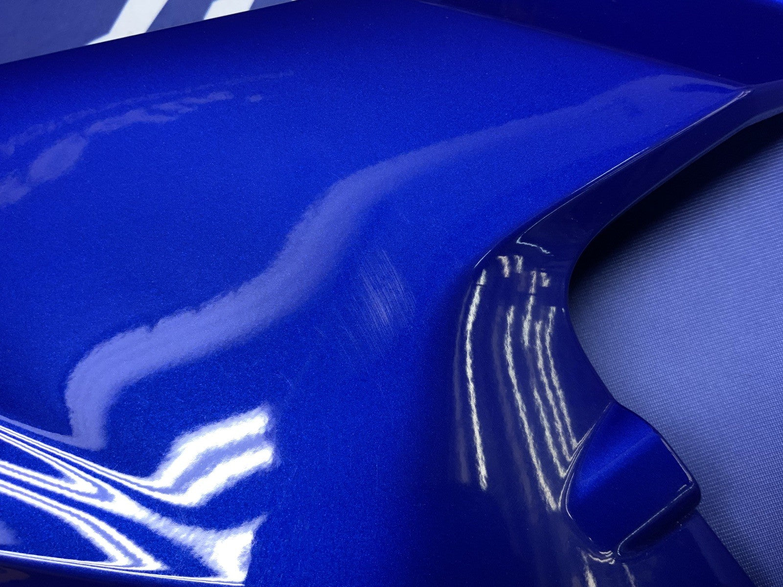 Yamaha Right Upper Fairing (Blue) YZF-R6 2017-2024 OEM BN6-2117W-00-P0