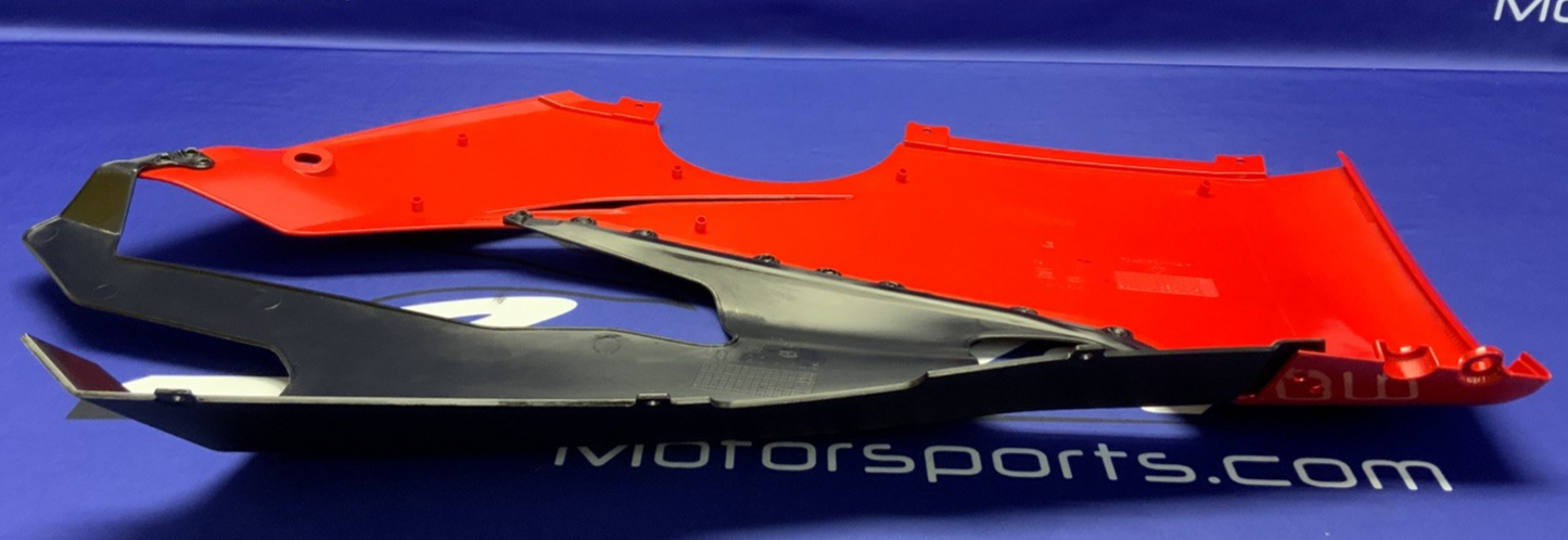 Ducati Lower Fairing Kit (Akrapovic Exhaust) Panigale V4 18-21 OEM 97180653AB