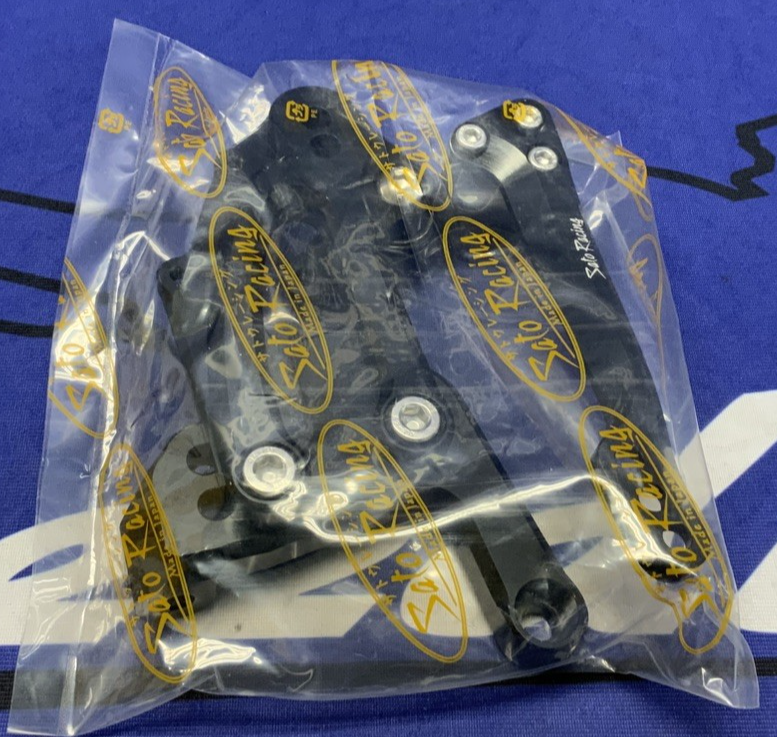 Sato Racing Rear Set Assembly Panigale V4 2018-2021 D-V418RS-BK