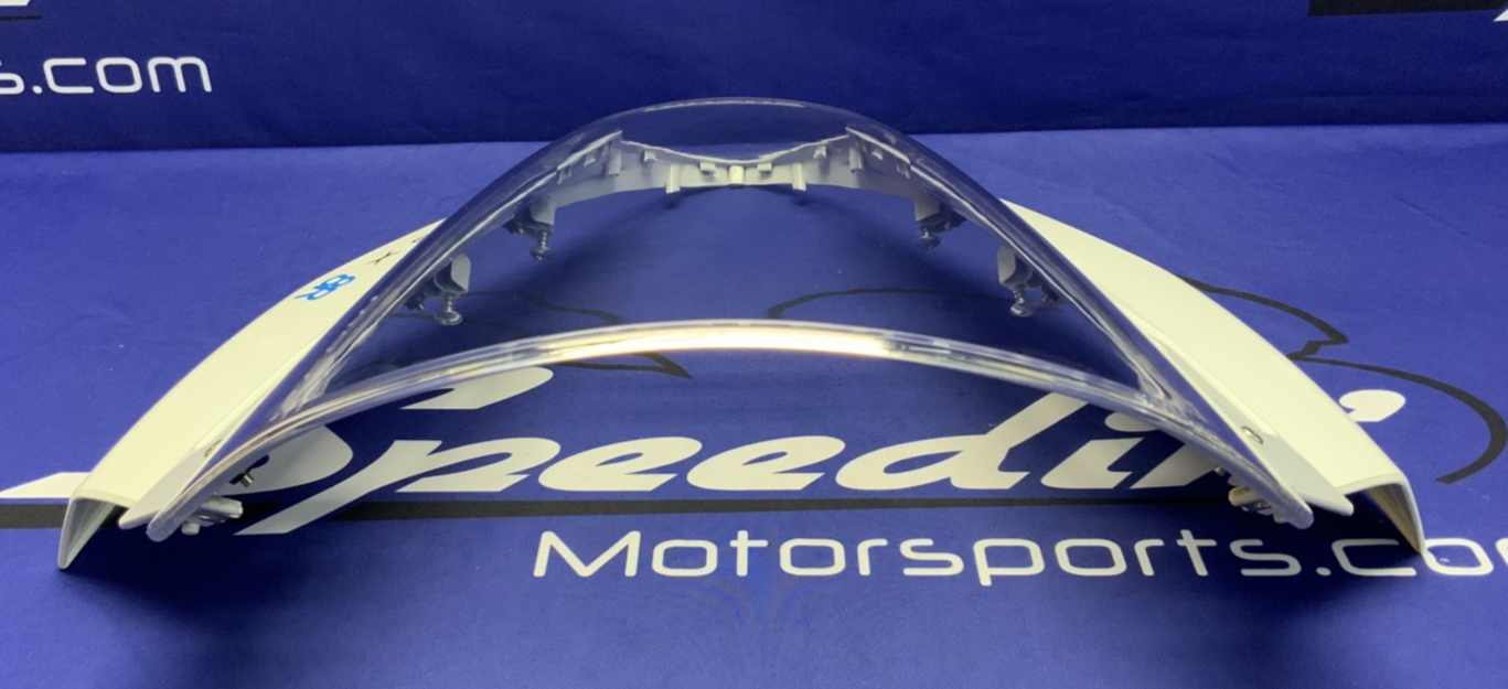 Suzuki Front Cowling W/ Windscreen (Pearl) GSX-8R 24-26 OEM 94410-25L01-QU2-1
