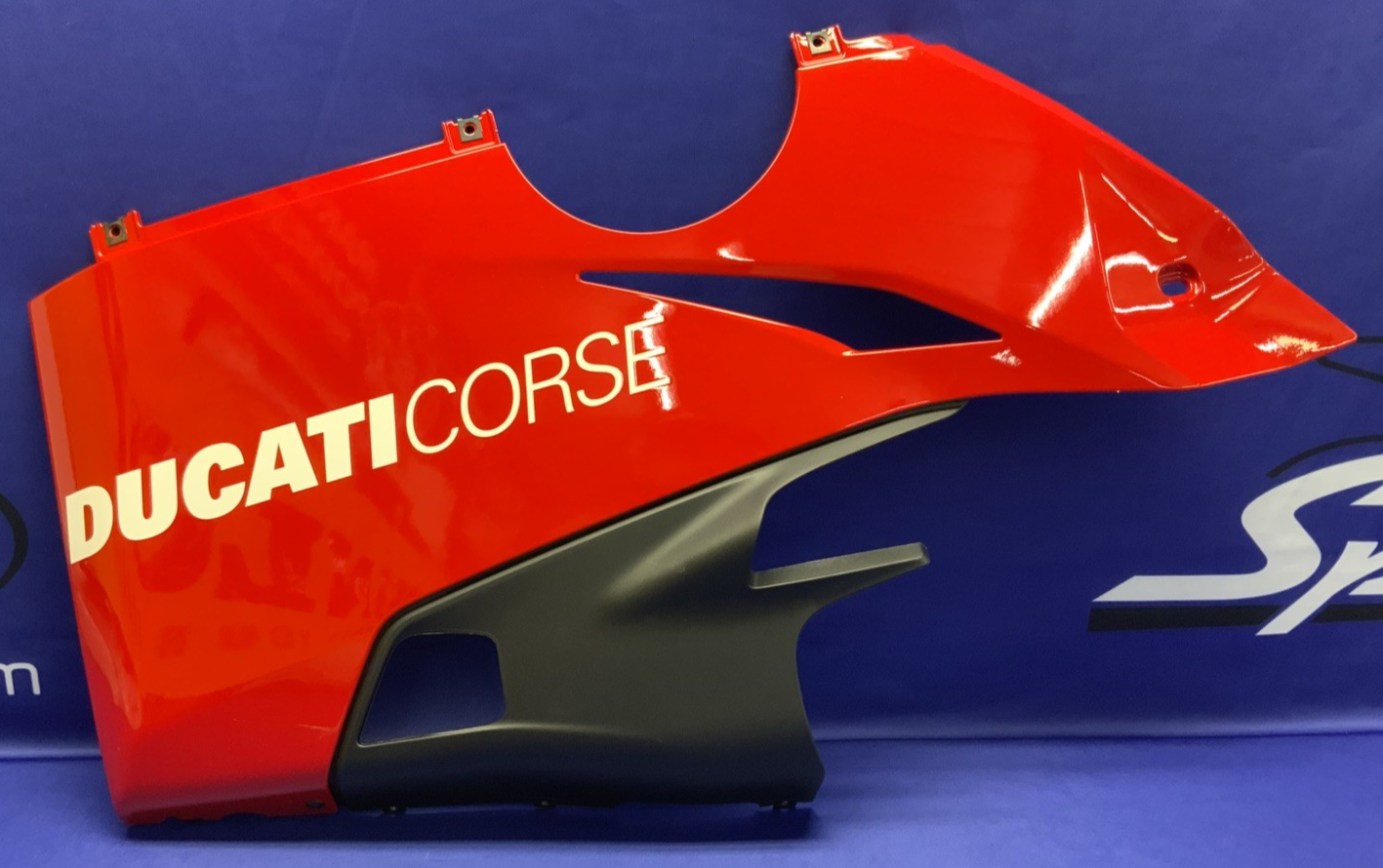 Ducati Left Lower Fairing (Red) Panigale V4 2020 OEM 48019275BT