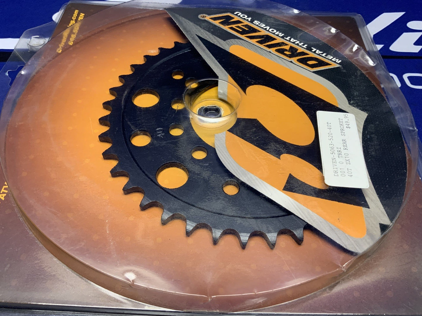 Driven Racing Rear Sprocket Kawasaki 520 40 Tooth 5063-520-40T